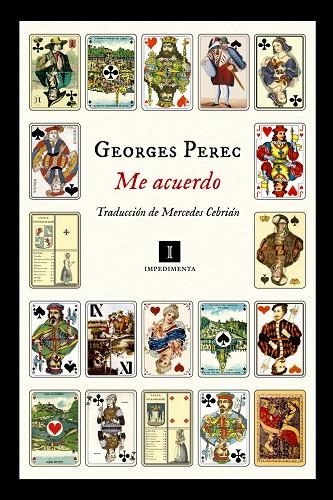 ME ACUERDO | 9788416542741 | PEREC,GEORGES