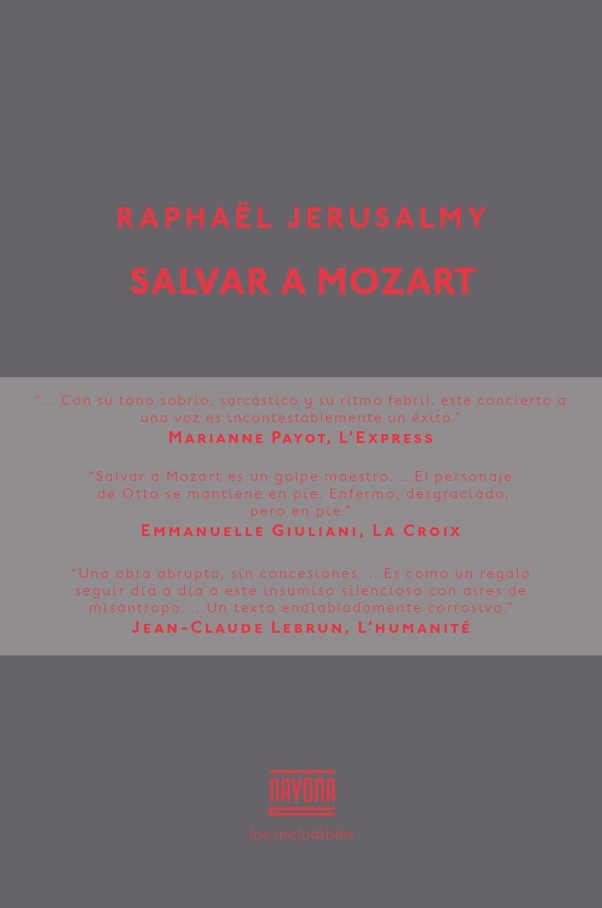 SALVAR A MOZART | 9788416259113 | JERUSALMY,RAPHAEL