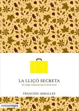 LLIÇO SECRETA UN VIATGE INESPERAT CAP A L´ART DE VIURE | 9788416033720 | MIRALLES,FRANCESC