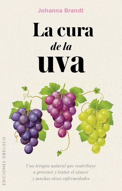 CURA DE LA UVA. UNA TERAPIA NATURAL QUE CONTRIBUYE A PREVENIR Y TRATAR EL CANCER Y MUCHAS OTRAS ENFERMEDADES | 9788491110996 | BRANDT,JOHANNA