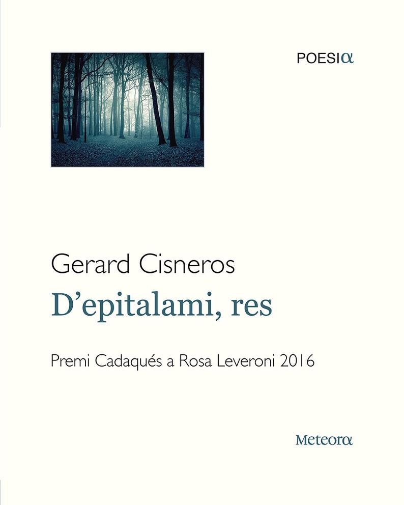 D'EPITALAMI RES  | 9788494654183 | CISNEROS CECCHINI, GERARD