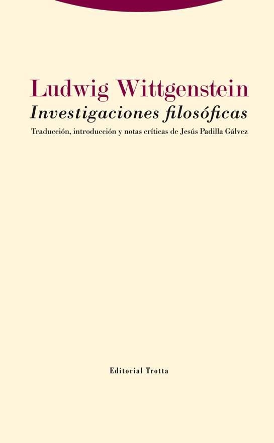 INVESTIGACIONES FILOSÓFICAS | 9788498796742 | WITTGENSTEIN, LUDWIG