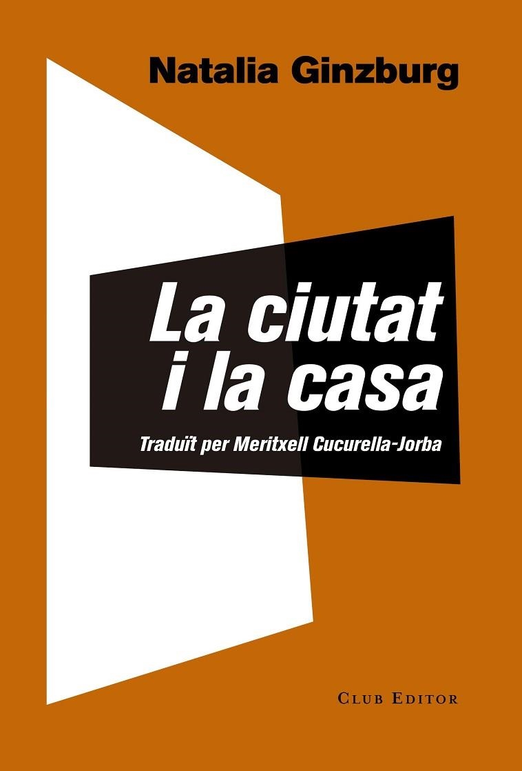 LA CIUTAT I LA CASA | 9788473292146 | GINZBURG,NATALIA