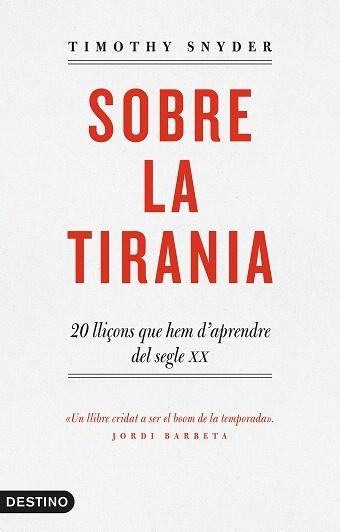 SOBRE LA TIRANIA | 9788497102681 | SNYDER,TIMOTHY