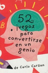 BARAJA 52 JUEGOS PARA CONVERTIRSE EN UN GENIO 3ªED | 9788868216399 | CARZAN, CARLO