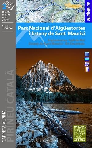 PARC AIGUESTORTES ESTANY ST MAURICI [2 MAPES] 1:25.0 | 9788480906951