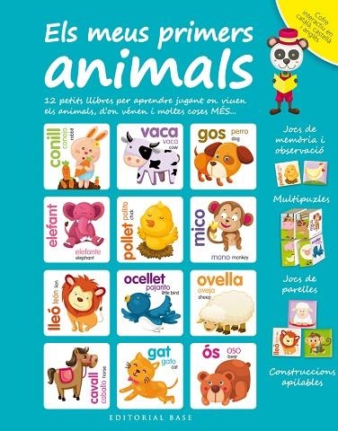 MEUS PRIMERS ANIMALS CAPSA AMB PETIT LLIBRES | 9788416587261