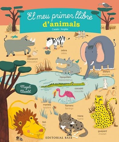 MEU PRIMER LLIBRE D,ANIMALS. CATALA-ANGLES | 9788416587308