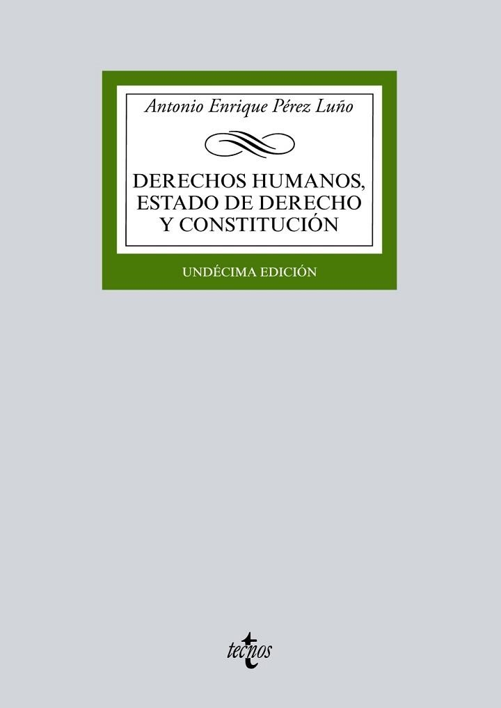 DERECHOS HUMANOS, ESTADO DE DERECHO Y CONSTITUCIÓN | 9788430972081 | PÉREZ LUÑO, ANTONIO ENRIQUE