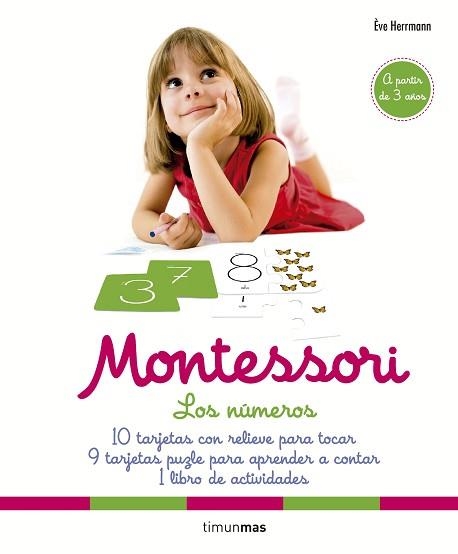 MONTESSORI. LOS NÚMEROS+10 TARJETAS+PUZLE 3 AÑOS | 9788408169208 | HERRMANN, ÈVE