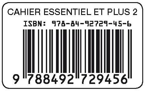 ESSENTIEL ET PLUS 2. CAHIER D´EXERCICES | 9788492729456