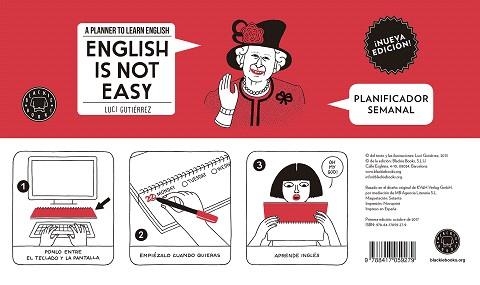 ENGLISH IS NOT EASY - PLANIFICADOR  | 9788417059279 | GUTIéRREZ, LUCI