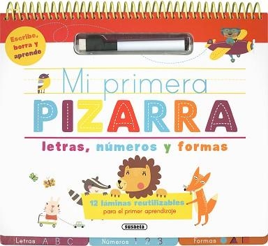 MI PRIMERA PIZARRA DE LETRAS, NúMEROS Y FORMAS | 9788467759112