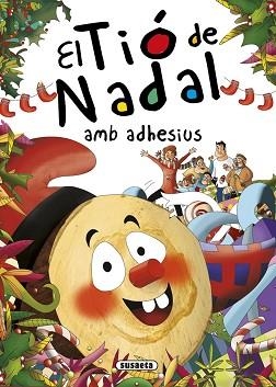 EL TIÓ DE NADAL AMB ADHESIUS (LLETRA LLIGADA) | 9788467740349 | MÒNICA ABAD