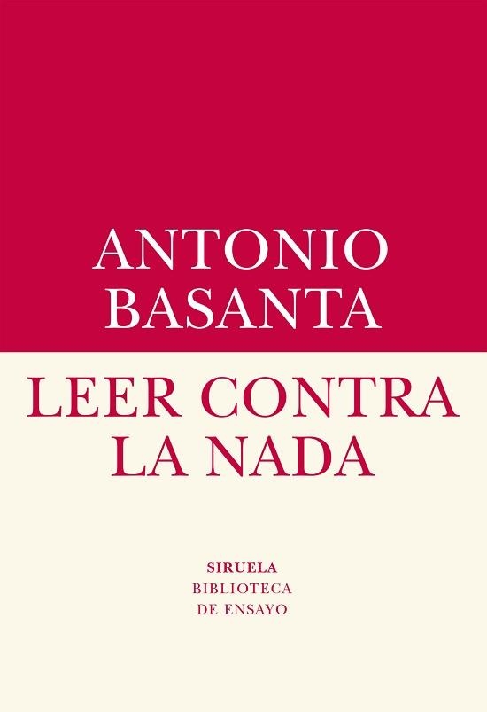 LEER CONTRA LA NADA | 9788417151409 | BASANTA, ANTONIO