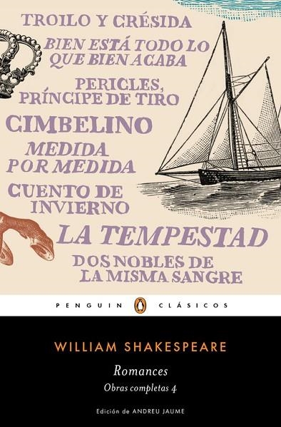 ROMANCES OBRA COMPLETA 4 | 9788491051374 | SHAKESPEARE,WILLIAM