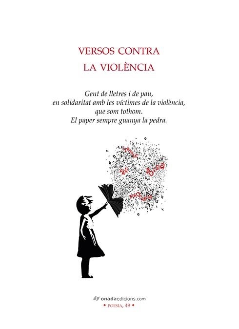 VERSOS CONTRA LA VIOLèNCIA | 9788417050405 | VARIOS AUTORES