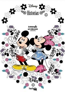 ARTETERAPIA. HISTORIAS DE AMOR DISNEY. ARTETERAPIA CON 60 DIBUJOS ANTIESTRES | 9788416857524 | VARIOS