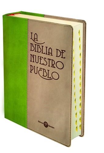 BIBLIA DE NUESTRO PUEBLO PIEL DOS TONOS | 9788427129986 | ALONSO SCHOKEL, LUIS