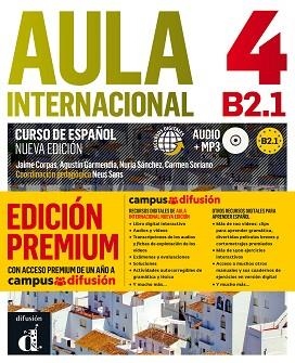 AULA INTERNACIONAL 4 EDICIóN PREMIUM | 9788417249540 | CORPAS, JAIME/GARMENDIA, AGUSTíN/SáNCHEZ, NURIA/SORIANO, CARMEN