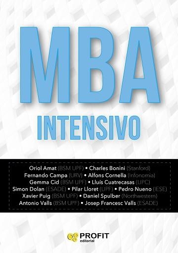 MBA INTENSIVO | 9788417209063 | VARIOS AUTORES ORIOL,AMAT