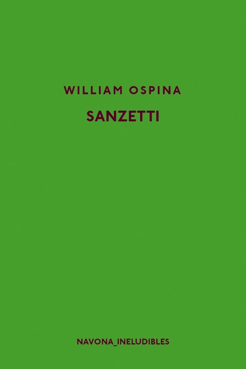 SANZETTI | 9788417181314 | OSPINA, WILLIAM