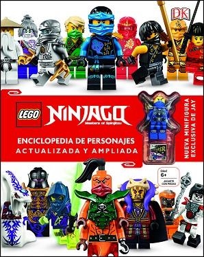 LEGO® NINJAGO ENCICLOPEDIA DE PERSONAJES ACTUALIZADA Y AMPLIADA + FIGURA | 9780241338421