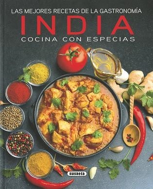 LAS MEJORES RECETAS DE LA GASTRONOMÍA INDIA, COCINA CON ESPECIAS | 9788467760927 | SUSAETA, EQUIPO