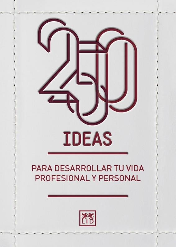 250 IDEAS PARA DESARROLLAR TU VIDA PROFESIONAL Y PERSONAL | 9788417277260