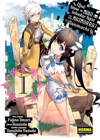 DANMACHI 1 ¿QUE TIENE DE MALO INTENTAR LIGAR EN UNA MAZMORRA? | 9788467931723 | OMORI,FUJINO