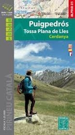 PUIGPEDROS TOSSA PLANA DE LLES 1:25.000 -ALPINA | 9788480907361