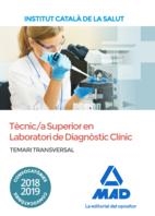 TEMARI TRANSVERSAL PER A LA CATEGORIA DE TÈCNIC/A ESPECIALISTA DE GRAU SUPERIOR SANITARI EN LABORATORI DE DIAGNÒSTIC CLÍNIC DE L' INSTITUT CATALÀ DE L | 9788414220818