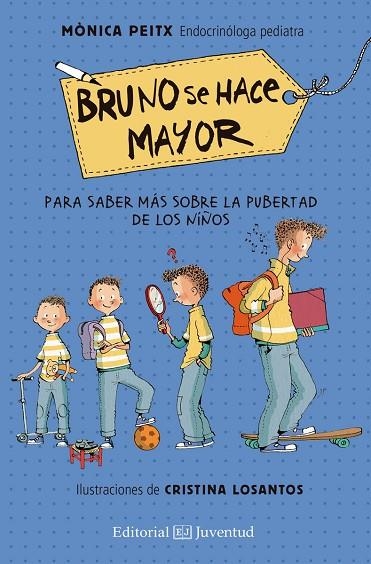 BRUNO SE HACE MAYOR. PARA SABER MAS SOBRE LA PUBERTAD DE LOS NIÑOS | 9788426144843 | PEITX, MÒNICA/LOSANTOS, CRISITNA