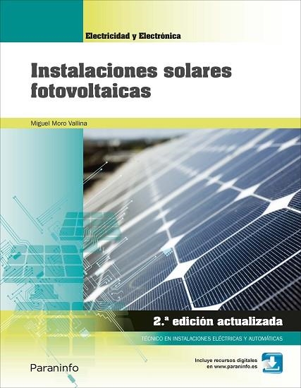 INSTALACIONES SOLARES FOTOVOLTAICAS  | 9788428340113 | MORO VALLINA, MIGUEL