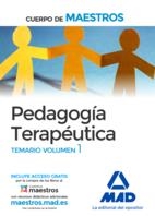 CUERPO DE MAESTROS PEDAGOGÍA TERAPÉUTICA. TEMARIO VOLUMEN 1 | 9788414203248 | CENTRO DE ESTUDIOS VECTOR, S.L.