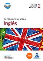 CUERPO DE MAESTROS INGLÉS. TEMARIO VOLUMEN 2 | 9788490931066 | CENTRO DE ESTUDIOS VECTOR, S.L.