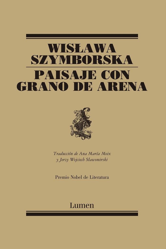 PAISAJE CON GRANO DE ARENA | 9788426427953 | SZYMBORSKA,WISLAWA