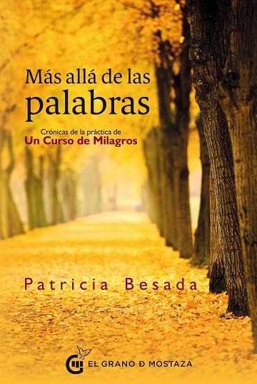 MAS ALLA DE LAS PALABRAS. CRONICAS DE LA PRACTICA DE UN CURSO DE MILAGROS | 9788494873928 | BESADA,PATRICIA