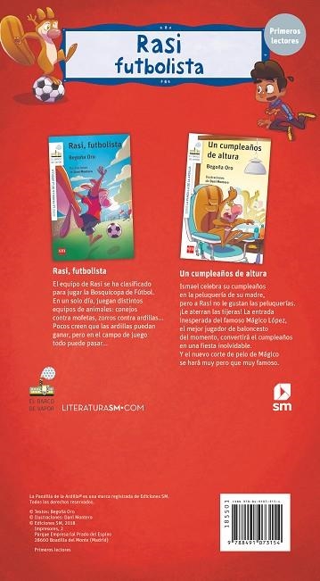 PACK RASI FUTBOLISTA. UN CUMPLEAÑOS DE ALTURA / RASI, FUTBOLISTA + MUÑECO | 9788491073154 | ORO PRADERA, BEGOÑA