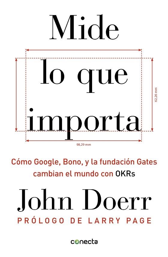 MIDE LO QUE IMPORTA. CÓMO GOOGLE, BONO Y LA FUNDACIÓN GATES CAMBIAN EL MUNDO CON OKR | 9788416883264 | DOERR, JOHN