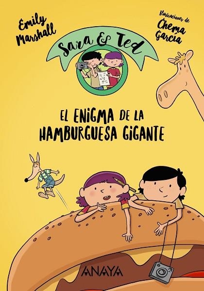 SARA & TED, DETECTIVES. EL ENIGMA DE LA HAMBURGUESA GIGANTE | 9788469847114 | MARSHALL, EMILY