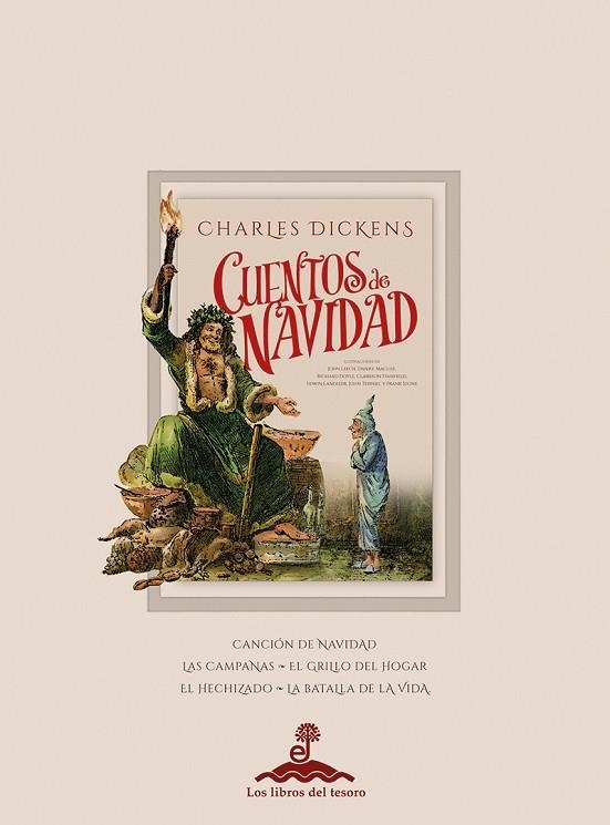 CUENTOS DE NAVIDAD (CANCION DE NAVIDAD, LAS CAMPANAS, EL GRILLO DEL HOGAR, EL HECHIZADO, LA BATALLA DE LA VIDA) | 9788435040198 | DICKENS, CHARLES