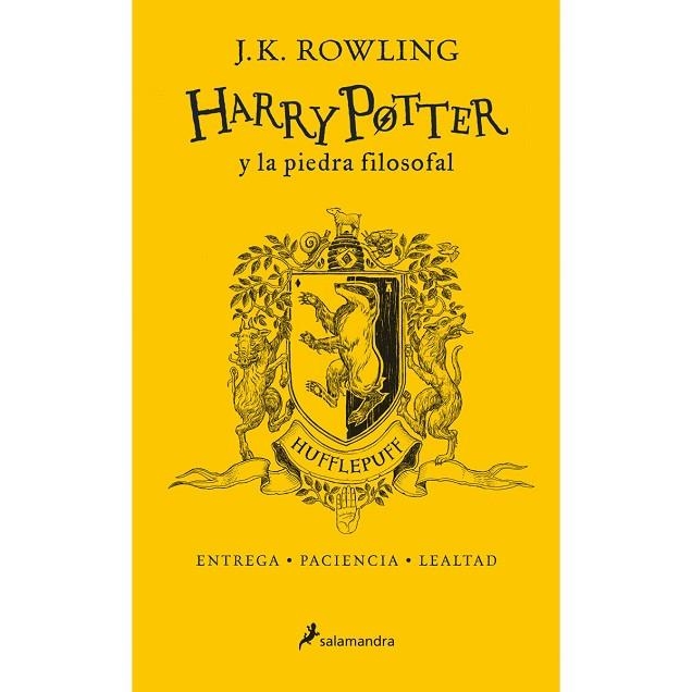 HARRY POTTER Y LA PIEDRA FILOSOFAL HUFFLEPUFF. ENTREGA. PACIENCIA. LEALTAD | 9788498388893 | ROWLING, J.K.