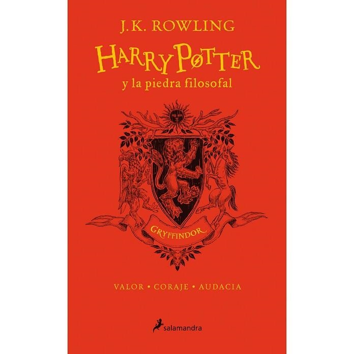 HARRY POTTER Y LA PIEDRA FILOSOFAL GRYFFINDOR. VALOR . CORAJE. AUDACIA | 9788498388879 | ROWLING, J.K.