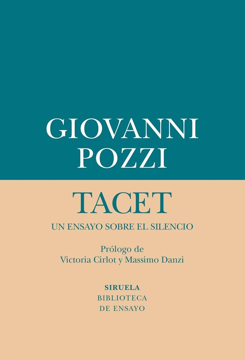 TACET: UN ENSAYO SOBRE EL SILENCIO | 9788417624149 | POZZI, GIOVANNI