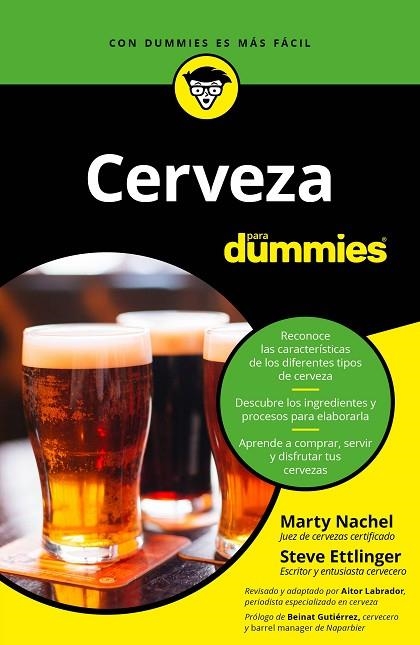 CERVEZA PARA DUMMIES | 9788432905094 | LABRADOR OCHOA, AITOR/ETTLINGER, STEVE/NACHEL, MARTY