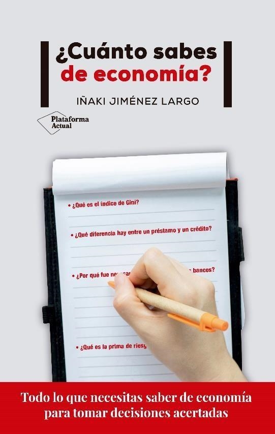 ¿CUANTO SABES DE ECONOMIA? | 9788417622374 | JIMENEZ LARGO,IÑAKI