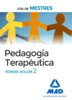 PEDAGOGIA TERAPEUTICA TEMARI 2 COS DE MESTRES | 9788414224267