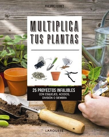 MULTIPLICA TUS PLANTAS. 25 PROYECTOS INFALIBLES CON ESQUEJES, ACODOS, DIVISION O SIEMBRA | 9788417720025 | FERRET, PHILIPPE