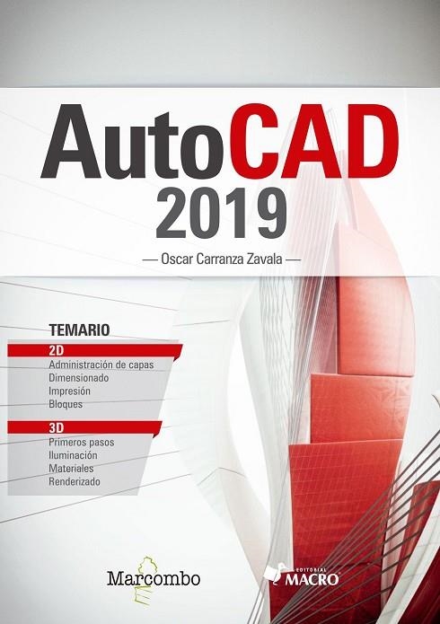 AUTOCAD 2019 | 9788426727091 | CARRANZA ZAVALA , OSCAR